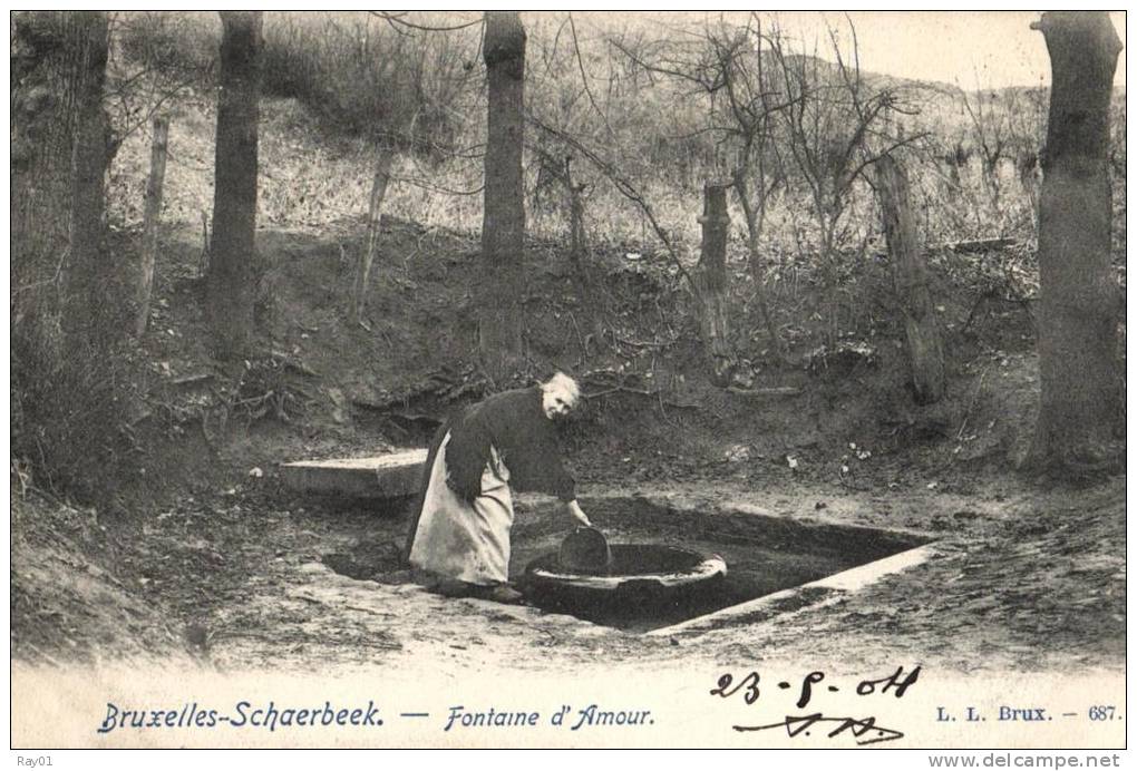 BELGIQUE -  BRUXELLES - SCHAERBEEK - Fontaine D'Amour. - Schaerbeek - Schaarbeek