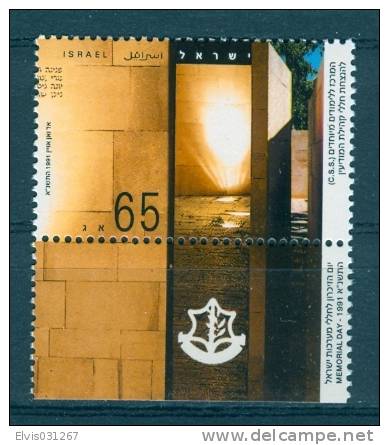 Israel - 1991, Michel/Philex No. : 1188, - MNH - *** - - Unused Stamps (with Tabs)
