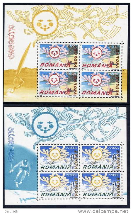 ROMANIA 2004 Europa: Holidays Sheetlets  MNH / **.  Michel 5822-23 Klb - Blocks & Sheetlets