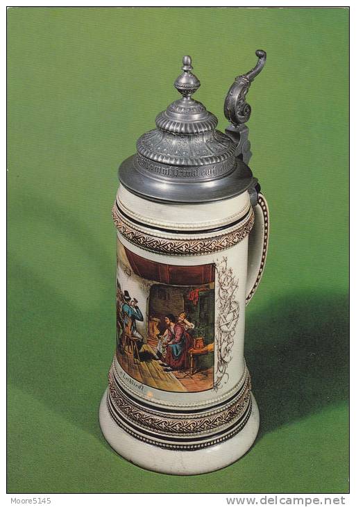 Beer Stein Continental Germany Postcard - Altri & Non Classificati