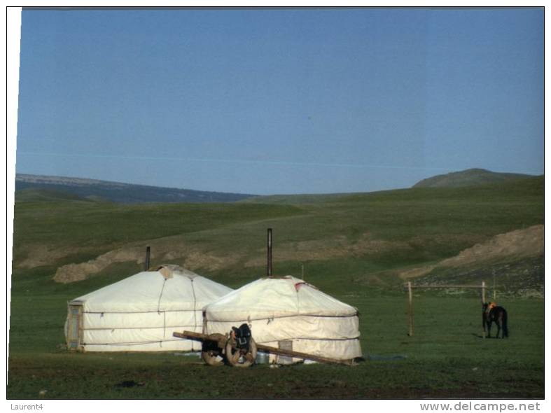 (601) Mongolia - Mongolie - Dwelling - Mongolie
