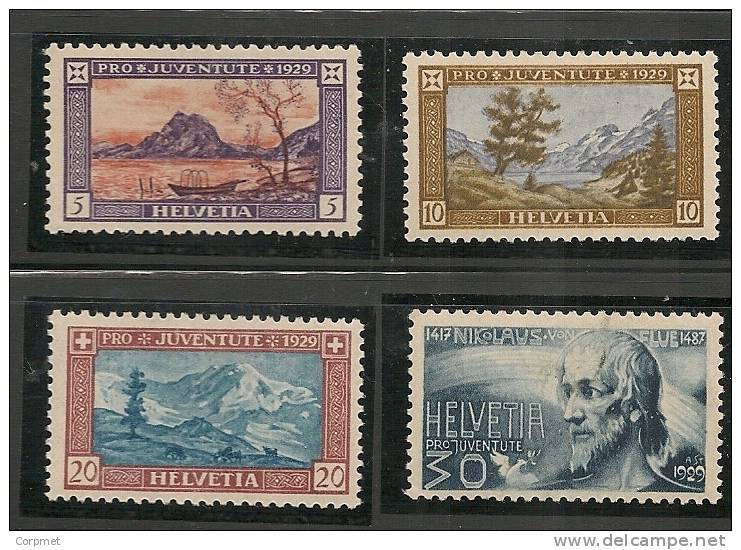 SWITZERLAND - 1929  PRO JUVENTUDE   - Yvert # 235/8 - MINT LH - Unused Stamps