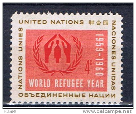 UNY+ UNO New York 1959 Mi 82 Mnh - Unused Stamps