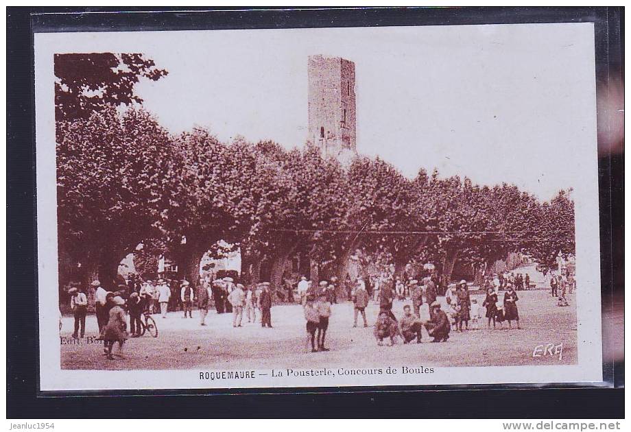 ROQUEMAURE CONCOURS DE BOULES - Roquemaure