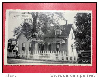 Ellis Kansas-------  Boyhood Home Of Walter F. Chrysler --1941 Cancel----  Ref  590 - Andere & Zonder Classificatie