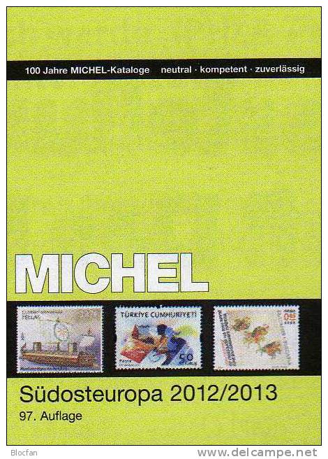 MiICHEL Catalogue Europa 2012/13 Katalog New 116€ Part 4 Plus 5 Stamp With BG GR RO TR Zy Kreta SFIsl Lit Est Lat DK S N - Belgium