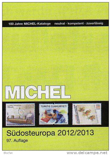 MiICHEL Catalogue Europa 2012/13 Katalog New 116€ Part 4 Plus 5 Stamp With BG GR RO TR Zy Kreta SFIsl Lit Est Lat DK S N - Belgien