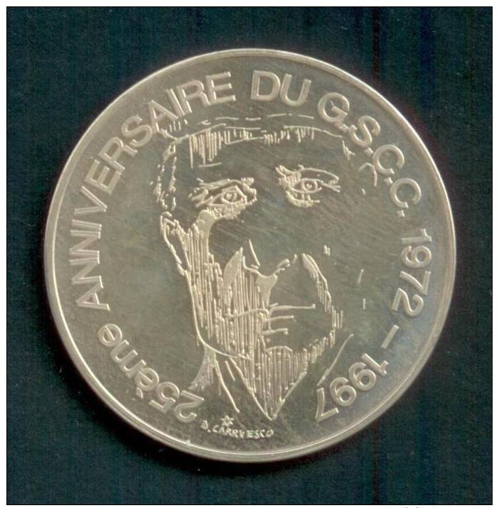 25€ CROUY EN THELLE ARGENT 25EME ANNIVERSAIRE DU G.S.C.C. 1972/1997 - France