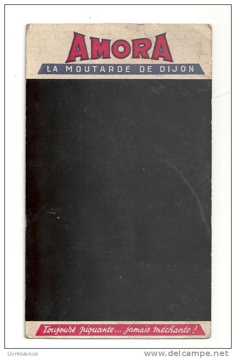 Ardoise La Moutarde De Dijon Toujours Piquante.. Jamais Méchante! Procédé "Mont-Houy" - Material Und Zubehör