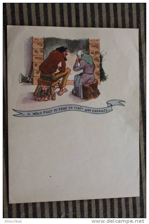 &laquo;Cendrillon&raquo;Ancienne Pochette + 4 Papiers à lettre en Chromo Lire en sous-rubrique les titres&mdash;&gt;&gt;