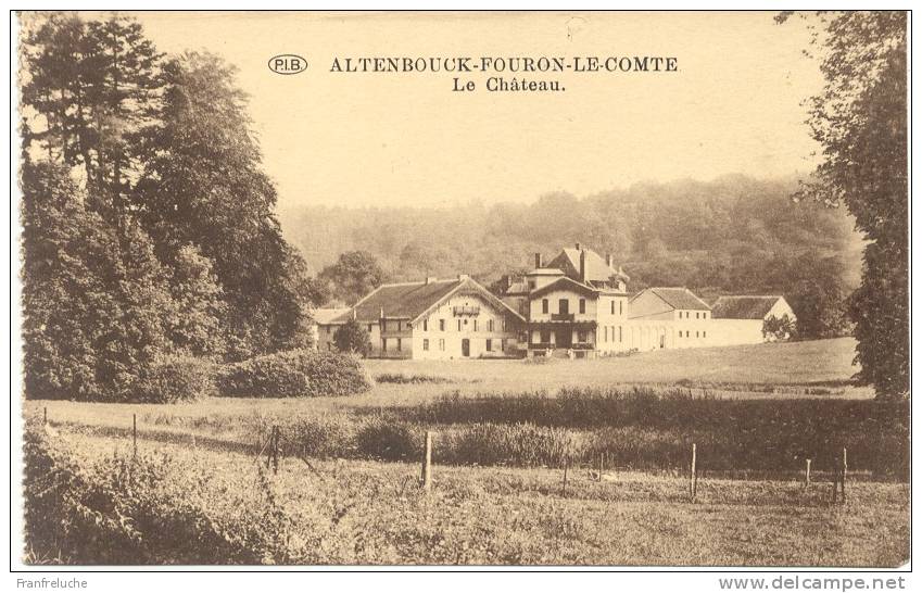 FOURON LE COMTE - ALTENBOEK  (3798) Altenbroeck Le Chateau ( P. I. B.) Ou Altenbouck - Fourons - Voeren