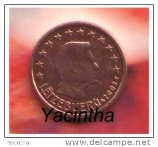 @Y@  Luxemburg     1 - 2 - 5   Cent   2003      UNC - Luxemburgo