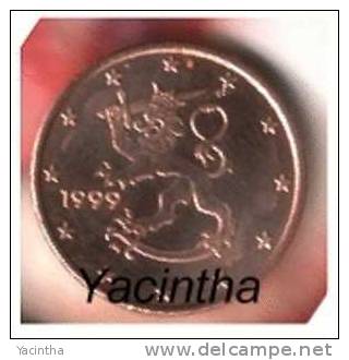 Finland  1 - 2 - 5  Ct  1999   Unc - Finlandia