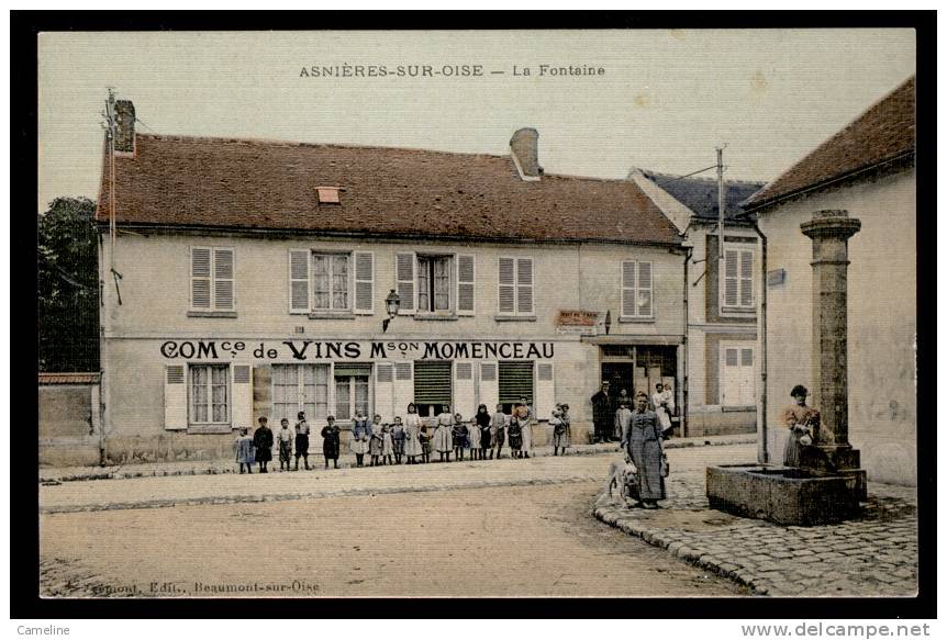 95 . ASNIERES SUR OISE . La Fontaine - MAISON MOMENCEAU - Asnières-sur-Oise