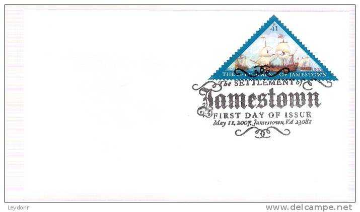FDC Settlement Of Jamestown - 2001-2010