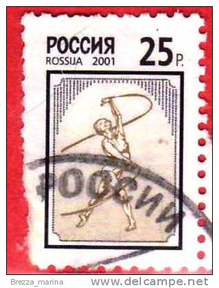 RUSSIA - 2001 - USATO - Giochi - 25 - Used Stamps