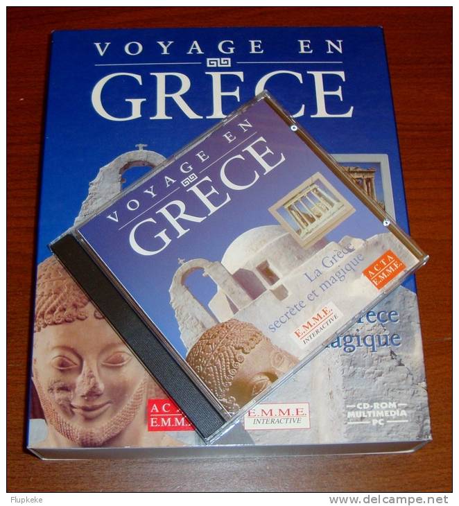 Encyclopédie E.M.M.E. Interactive Voyage En Grèce La Grèce Secrète Et Magique Sur Cd-Rom Multimedia - Encyclopaedia