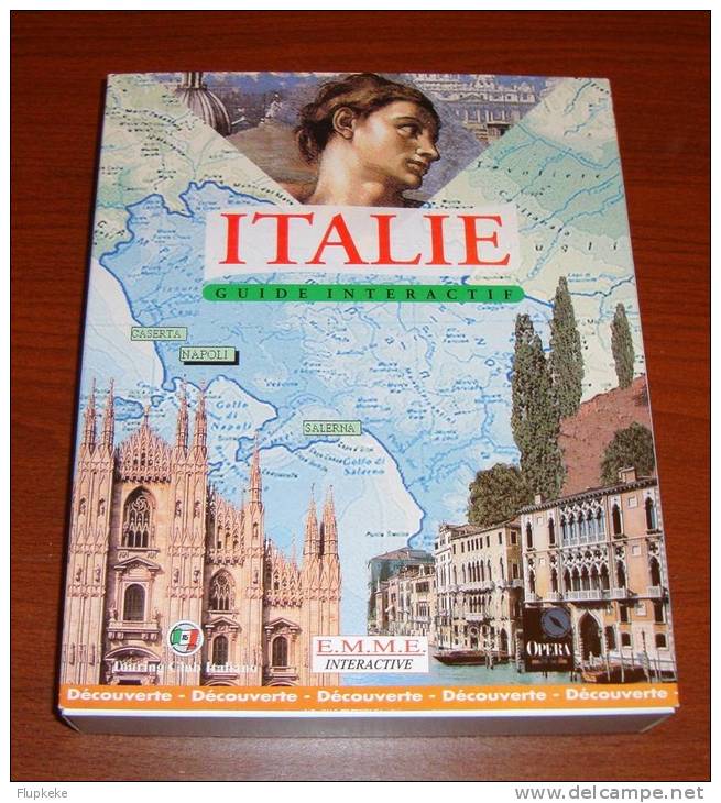 Encyclopédie E.M.M.E. Guide Interactif Italie Sur Cd-Rom Multimedia - Altri Libri Parlati