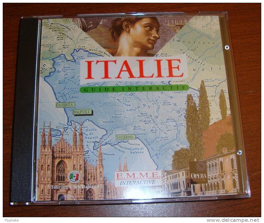 Encyclopédie E.M.M.E. Guide Interactif Italie Sur Cd-Rom Multimedia - Autres Livres Parlés