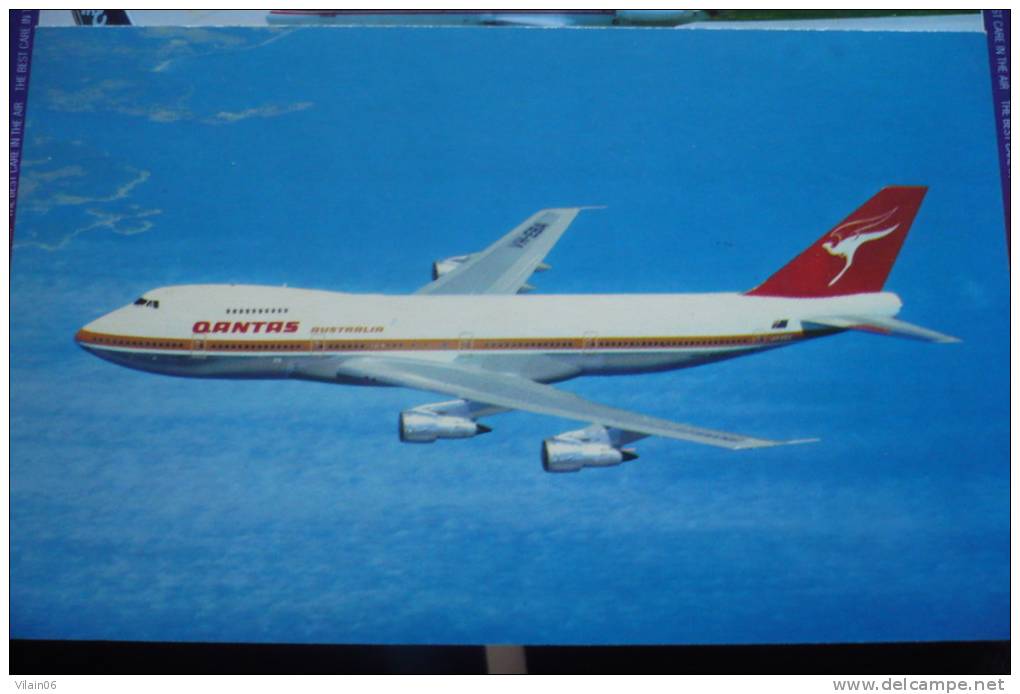 QANTAS    B 747 200           AIRLINE ISSUE - 1946-....: Ere Moderne