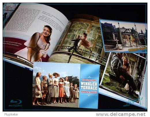 The Sound Of Music La Mélodie Du Bonheur 45th Anniversary Blu-ray All Zone + DVD Zone 1 Coffret Limited Edition - Comedias Musicales