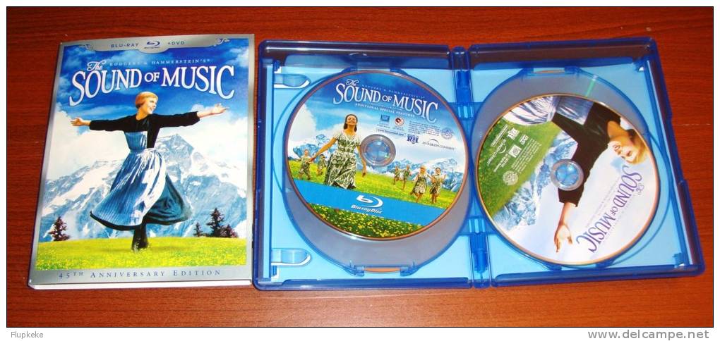 The Sound of Music La Mélodie du Bonheur 45th Anniversary Blu-ray All Zone + DVD zone 1 coffret Limited Edition