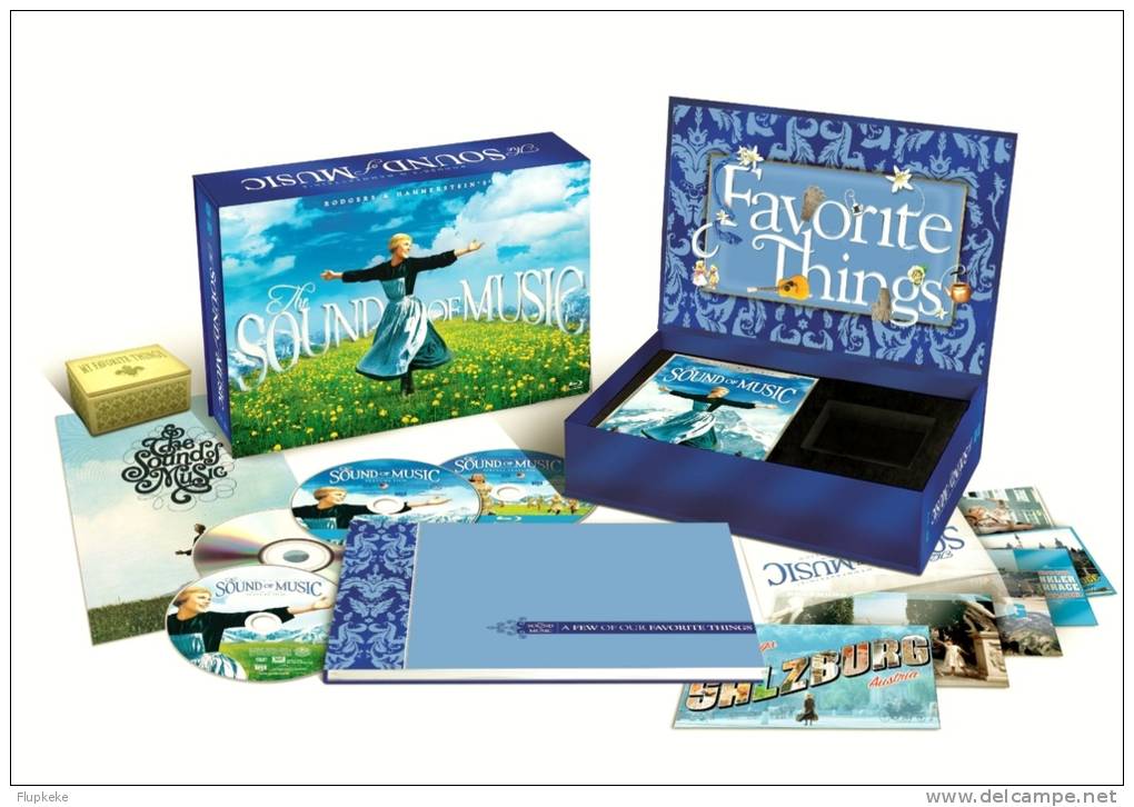 The Sound of Music La Mélodie du Bonheur 45th Anniversary Blu-ray All Zone + DVD zone 1 coffret Limited Edition