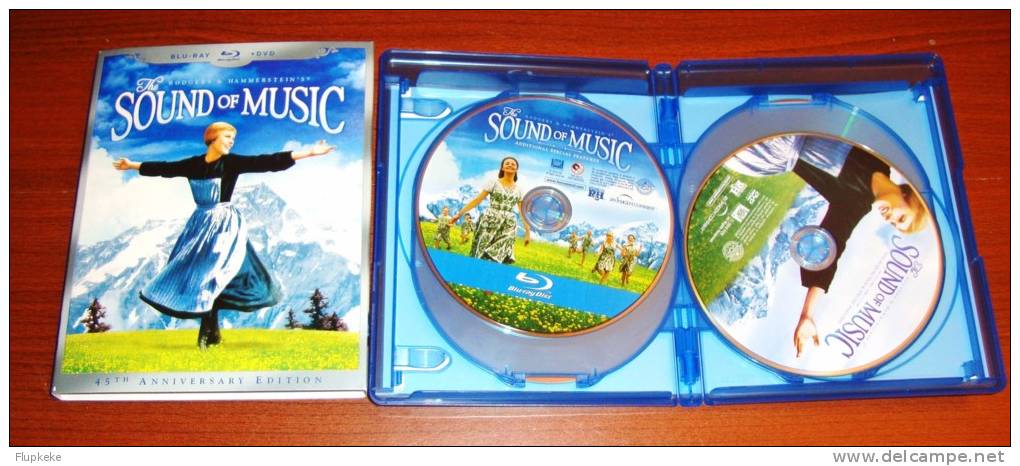 The Sound of Music La Mélodie du Bonheur 45th Anniversary Blu-ray All Zone + DVD zone 1 coffret Limited Edition