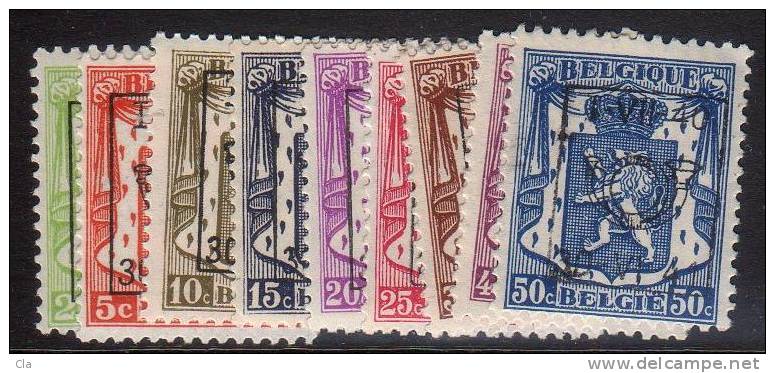 PO 19  **  180 - Typo Precancels 1936-51 (Small Seal Of The State)