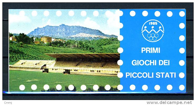 1985 - SAINT-MARIN - SAN MARINO - Sass.  Carnet 01 - MNH - (**) - New Mint - Booklets