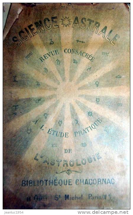 ASTROLOGIE ETUDE ET PRATIQUE 12 RECEUILS DE 1904 - Autres & Non Classés