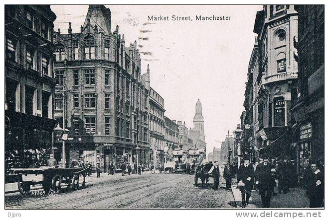 Machester Market Street   Tram  49369 - Manchester