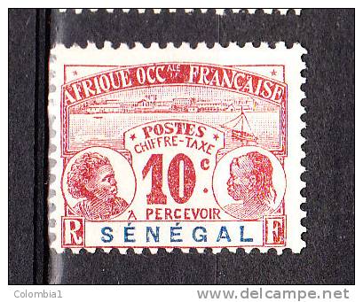 SENEGAL YT TAXE 5 Neuf Cote 8.50 - Timbres-taxe