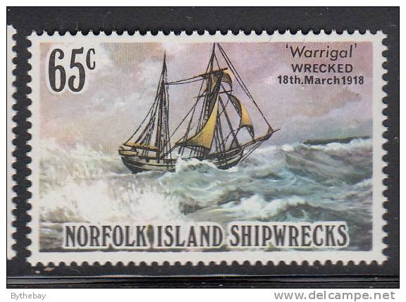 Norfolk Island MNH Scott #298 65c 'Warrigal' 1918 - Shipwrecks - Ile Norfolk