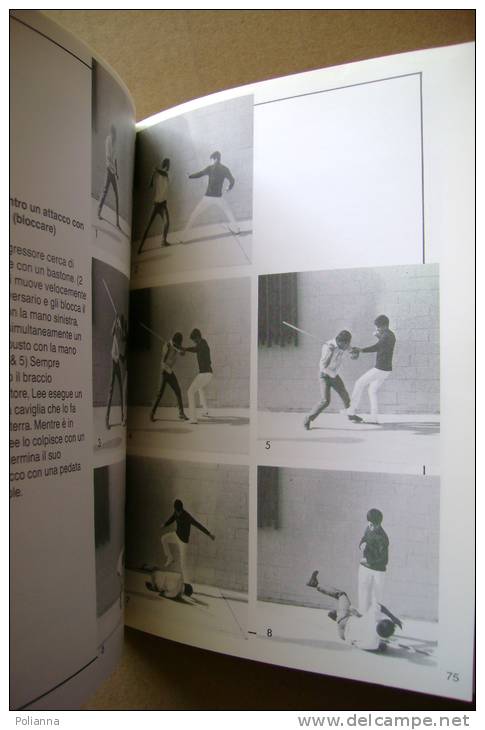 PBG/10 TECNICHE SEGRETE DI BRUCE LEE Vol. 1 - Tecniche Di Autodifesa Ed.Mediterranee 1990/arti Marziali/KARATE - Deportes