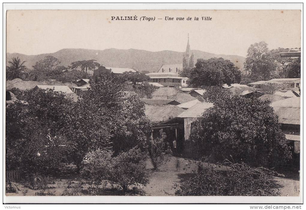 TOGO, PALIME, Une Vue De La Ville - Togo