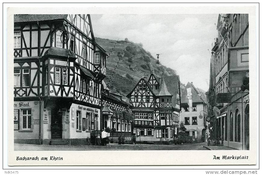 ALLEMAGNE : BACHARACH AM RHEIN - AM MARKTPLATZ - Bacharach