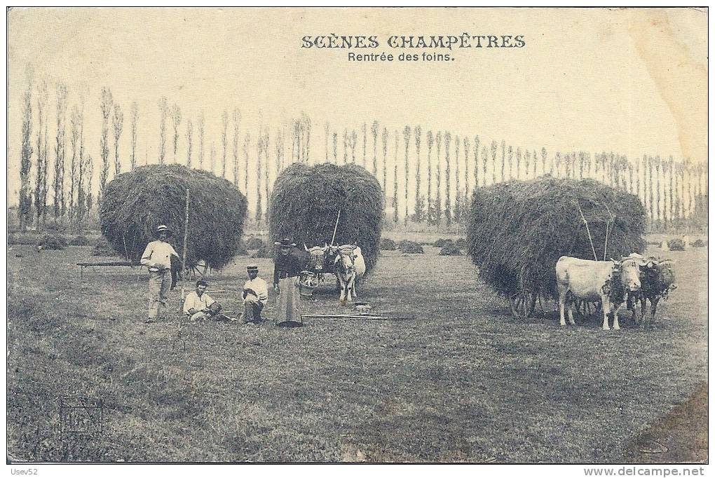 Scènes Champêtres - Rentrée Des Foins - Andere & Zonder Classificatie