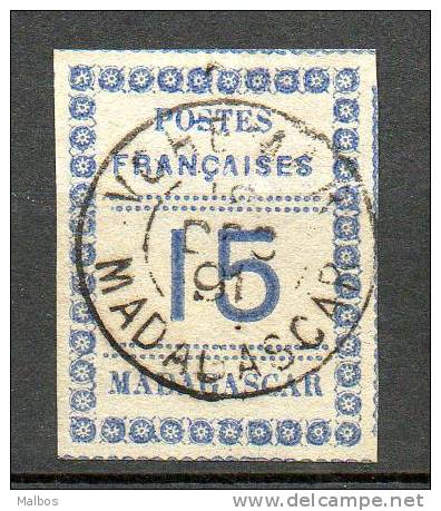 MADAGASCAR  1891 (o) Defect - Y&T N° 10 - Oblitérés