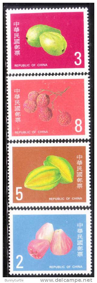 ROC China 1985 Fruits Wax Jambo Guava Mint Hinged - Nuovi