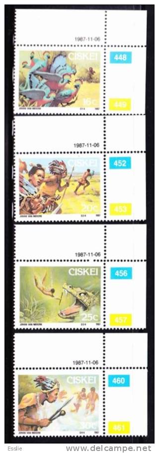 Ciskei - 1987 - Folklore - Legend Of Sikulume - Full Set - Ciskei