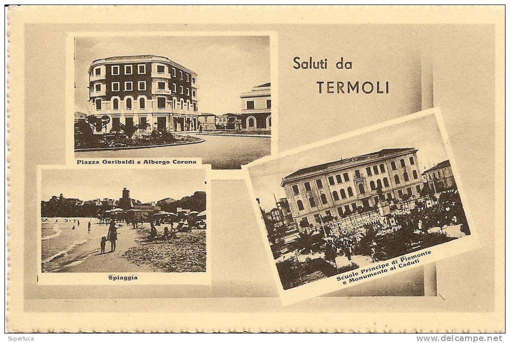 I-TERMOLI-SALUTI DA.. VEDUTINE - Campobasso