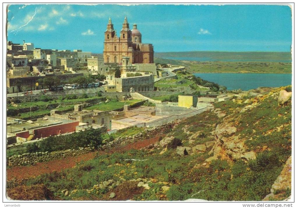 MALTA G.C. Mellieha, 1972 Used Postcard [10579] - Malta