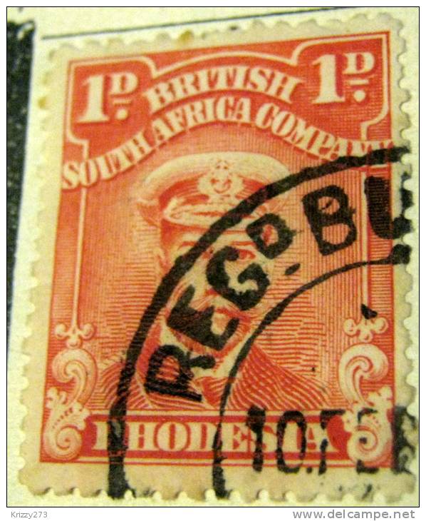 Rhodesia 1913 King George V 1d - Used - Autres & Non Classés