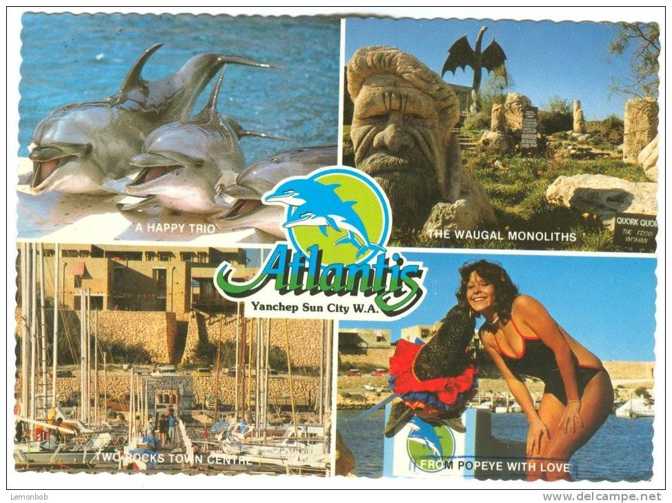 Australia, Atlantis, Yanchep Sun City, W.A. 1986 Used Postcard [10599] - Otros & Sin Clasificación