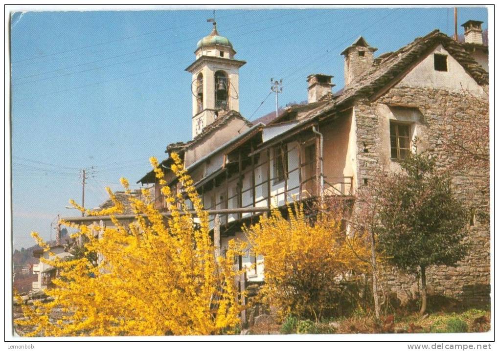 Switzerland, BRIONE, S. Minusio, 1991 Used Postcard [10610] - Brione Sopra Minusio