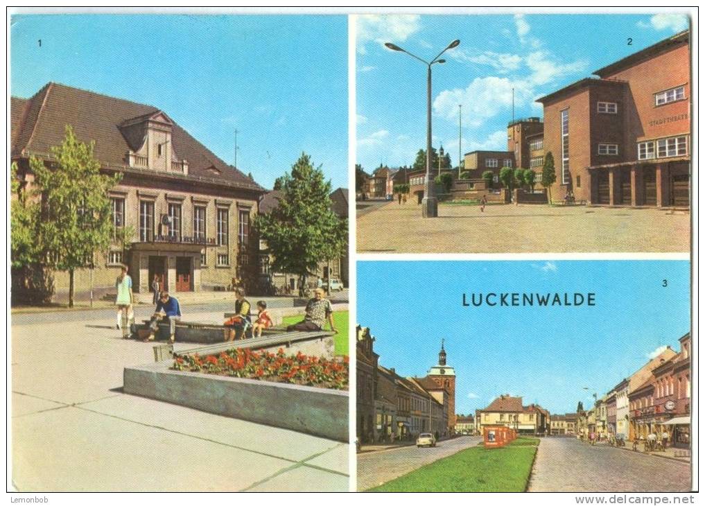 Germany, LUCKENWALDE, 1974 Used Postcard [10624] - Luckenwalde