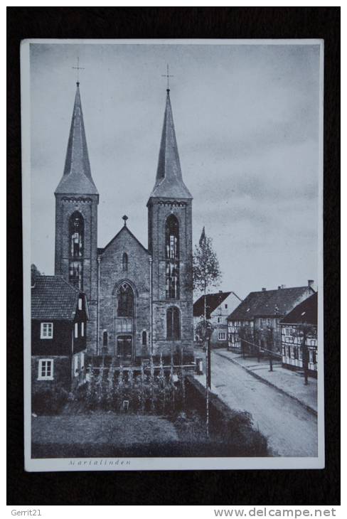 5063 OVERATH - MARIALINDEN, Ortsansicht Mit Kirche - Overath