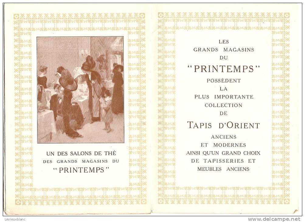 Programme/société Nationale Des Beaux Arts/ Sponsoring Grands Magasins Du Printemps/Salon 1913   PROG17 - Programmes