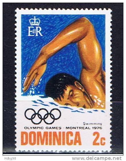 WD+ Dominica 1976 Mi 490 Mnh Sport - Dominica (...-1978)